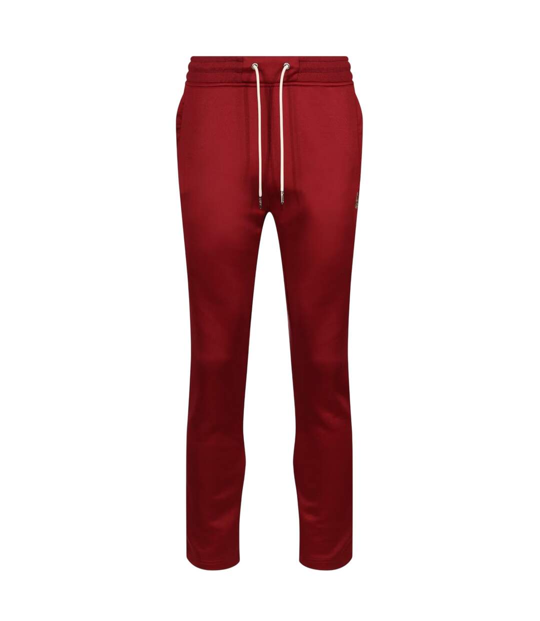 Mens Edin Side Stripe Straight Joggers Blood Red Luke-1