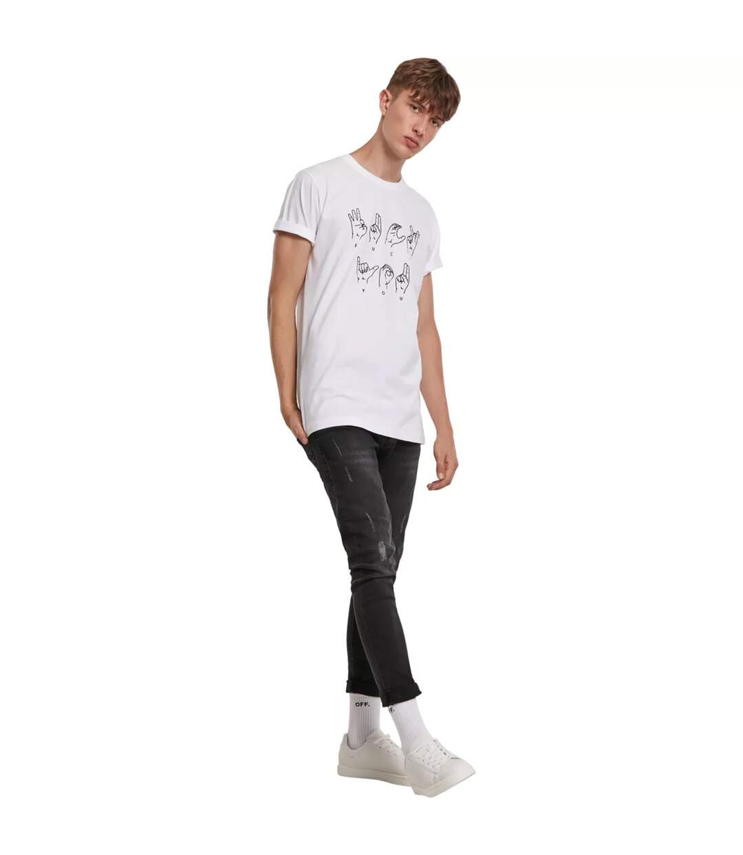 Blanc Mister Tee-1