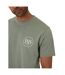Mens Rune Regular T-shirt Sage Threadbare-4
