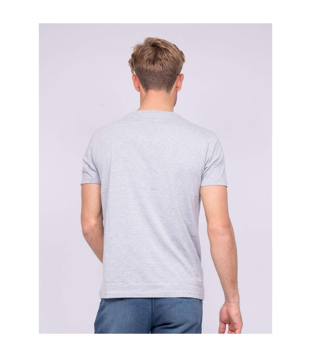 T-shirt col rond pur coton NOWARE-2