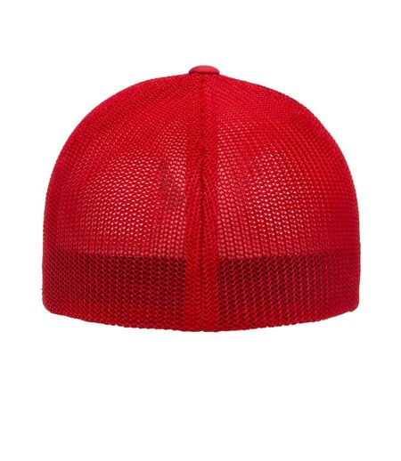 Casquette Trucker Flexfit Adulte Rouge Yupoong