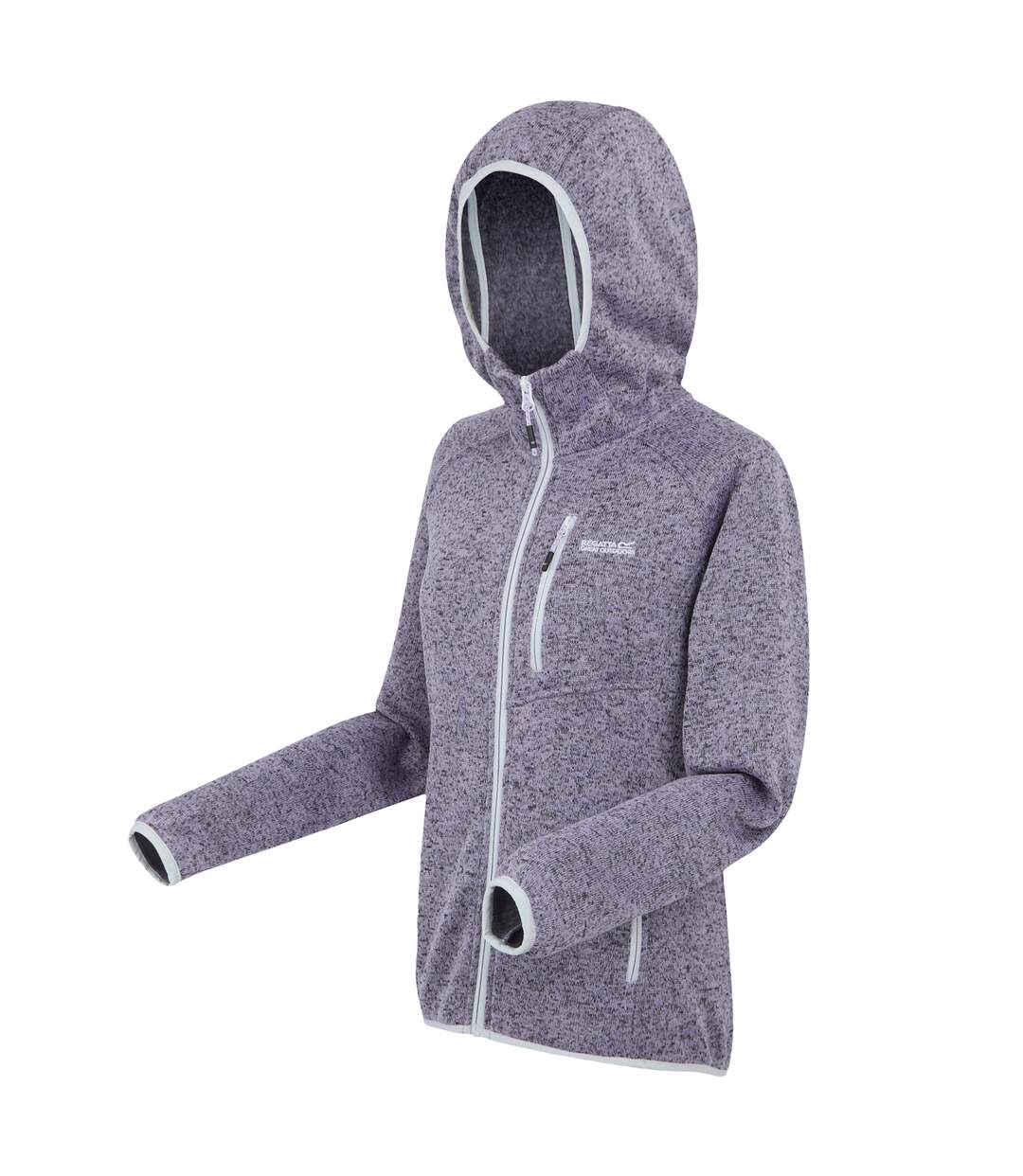 Veste À Capuche Newhill Femme Glycine Lilas Pâle Regatta-4