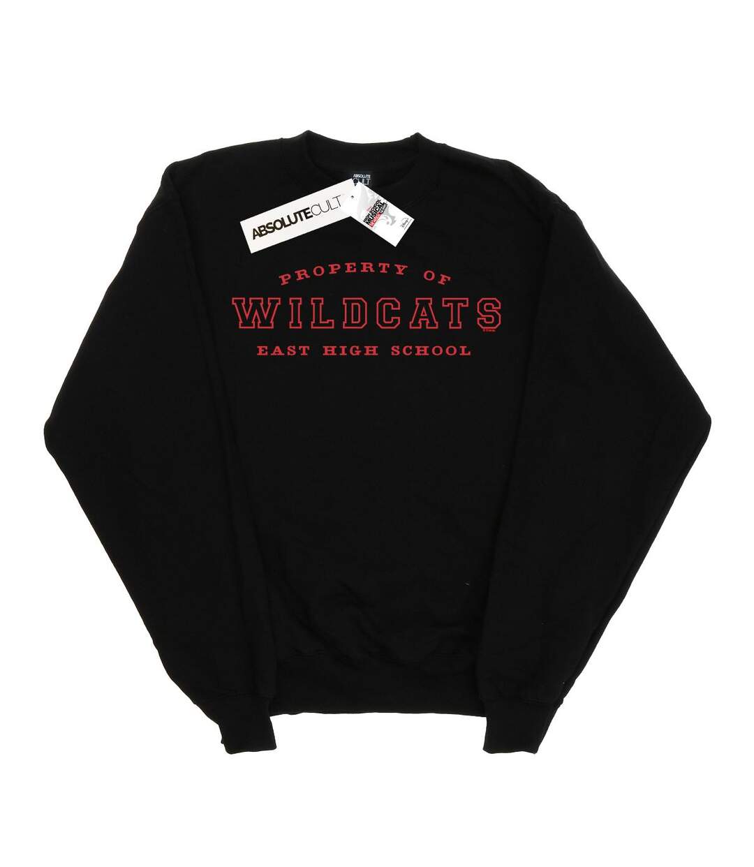Disney Sweat Womens/Ladies High School Musical The Musical Property Of Wildcats Sweatshirt (Noir) - UTBI21685-1