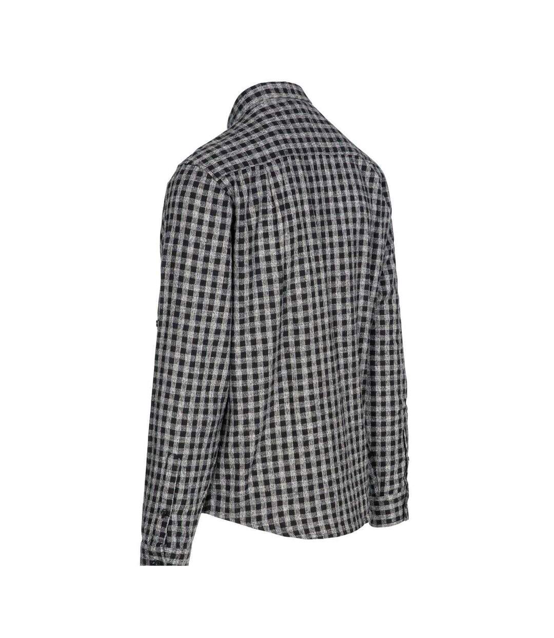 Chemise Motif/style À Carreaux Participate Homme Noir Trespass-2