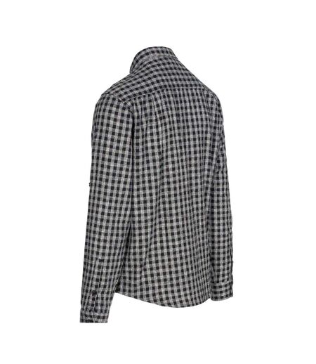 Chemise Motif/style À Carreaux Participate Homme Noir Trespass
