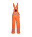 Portwest Mens Hi-Vis Breathable Bib And Brace Trouser (Orange) - UTPW1144