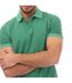 Mens Garment Dyed Regular Polo Shirt Green Tommy Hilfiger-2