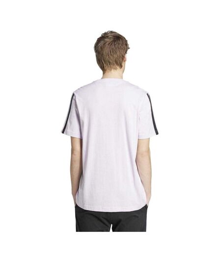 T-shirt Motif/style 3 Rayures Homme Lavande Adidas