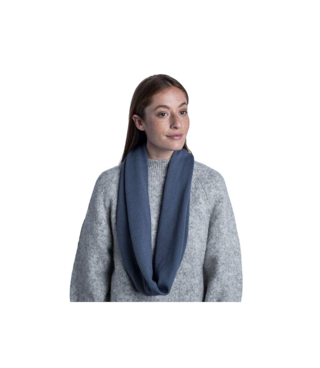 Écharpe Motif/style Infini Yulia Femme Taille Unique Bleu Buff-2
