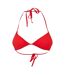 Haut De Maillot De Bain Motif/style Rayé Femme Rouge Diesel-2