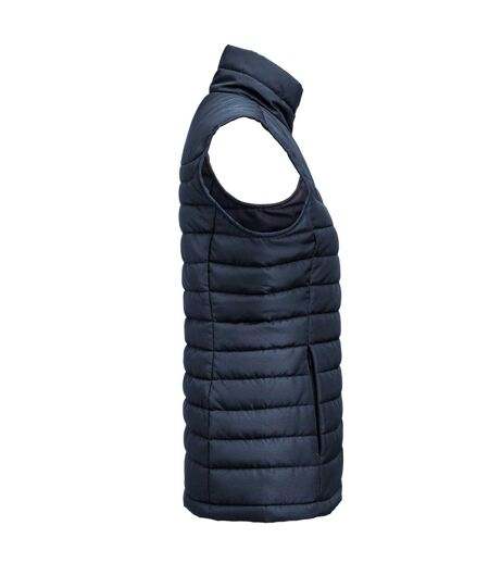 Womens/ladies Arches Padded Bust Gilet Navy James Harvest