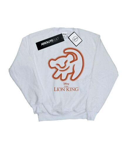 Disney - Sweat THE LION KING CAVE DRAWING - Femme (Blanc) - UTBI12869