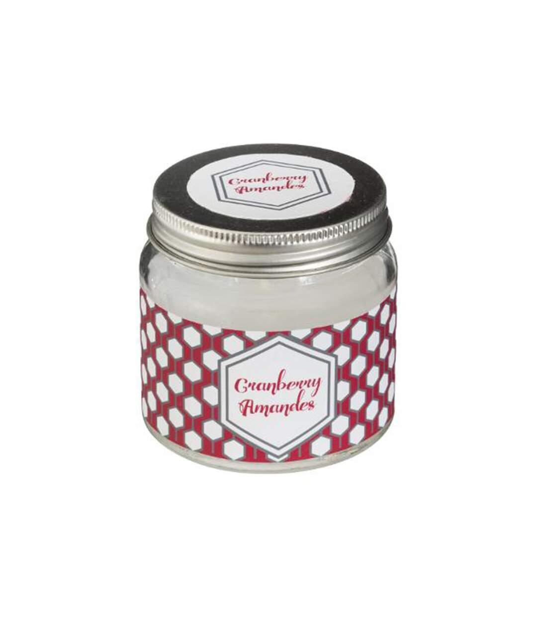 Bougie Parfumée en Verre Bocal 65g Cranberry