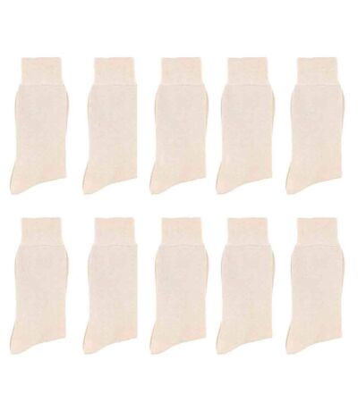 Lot de 10 paires Chaussettes 100% pur fil d'Ecosse