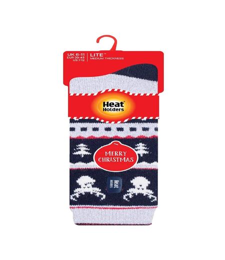 Mens Novelty Christmas Lightweight Thermal Socks