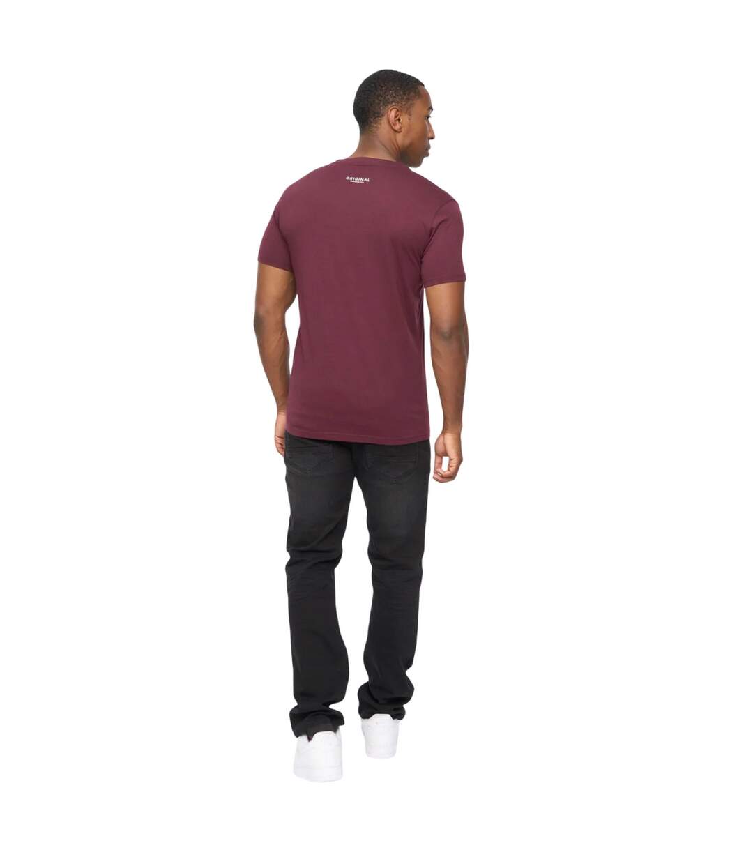 T-shirt Jampstead Homme Rhum Raisin Crosshatch-3