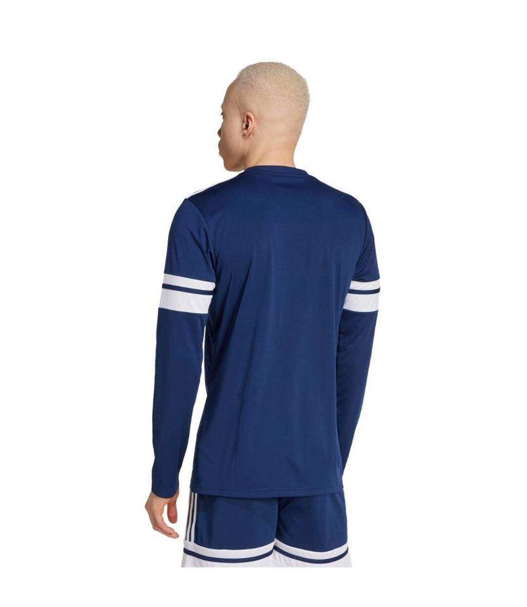 Maillot Manches Longues Squadra Homme Bleu Marine Adidas-3