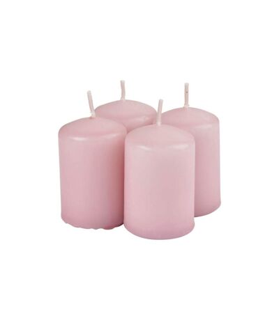 Lot de 4 Bougies Pilier Essentiel II 6cm Cerisier en Fleurs