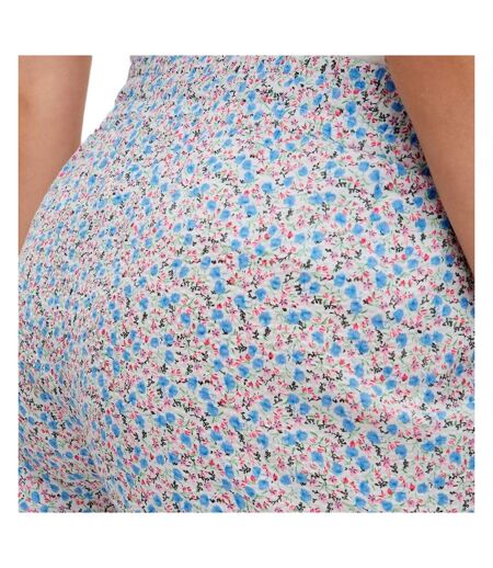 Short de grossesse blanc/bleu femme mamalicious ginger