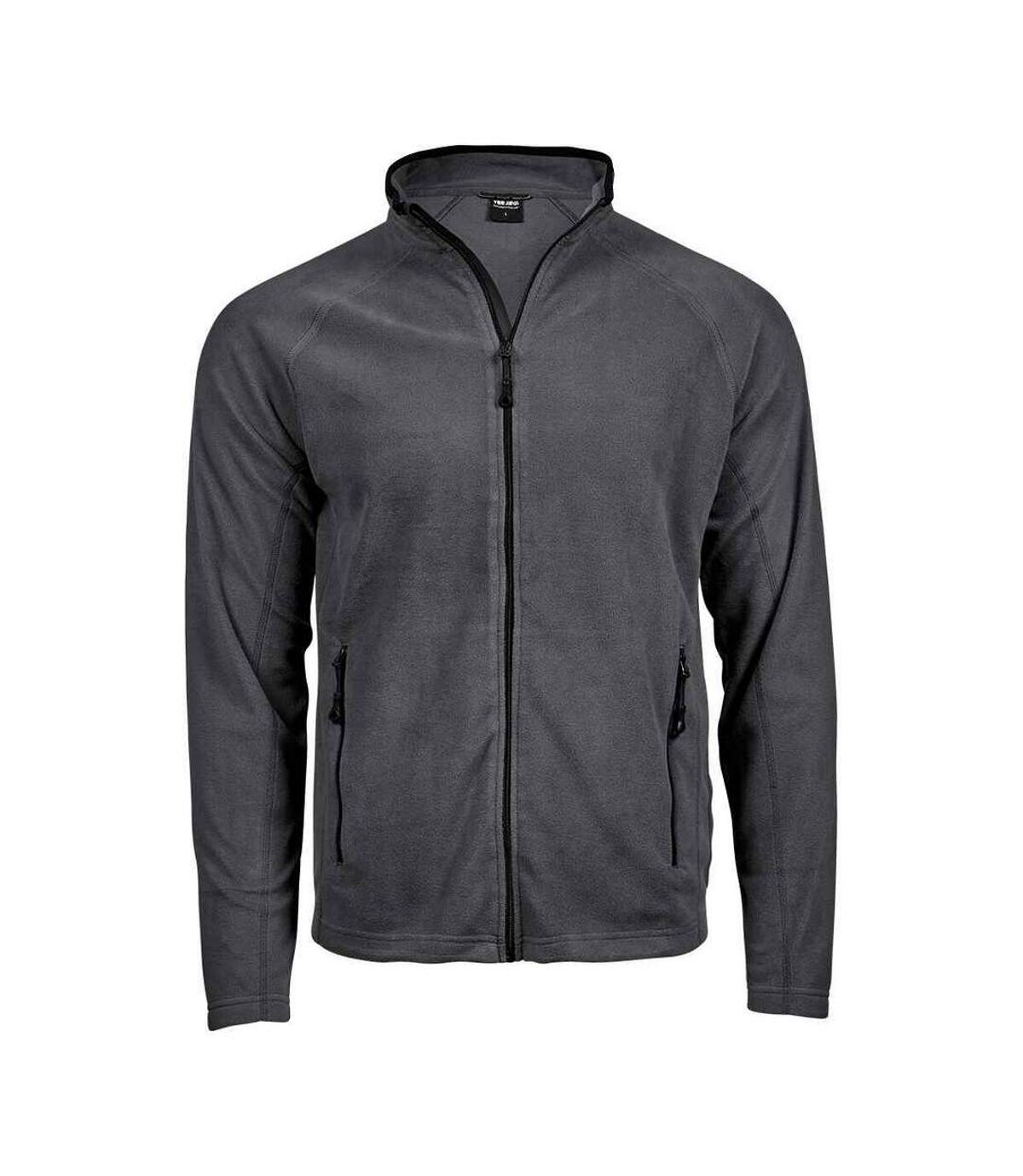 Tee Jays Mens Active Fleece Jacket (Dark Grey)