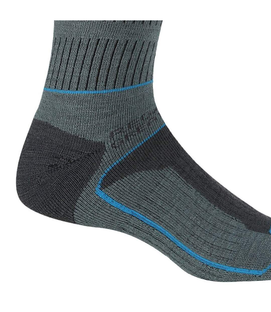 Chaussettes pour bottes samaris season femme gris bleu / bleu vif Regatta