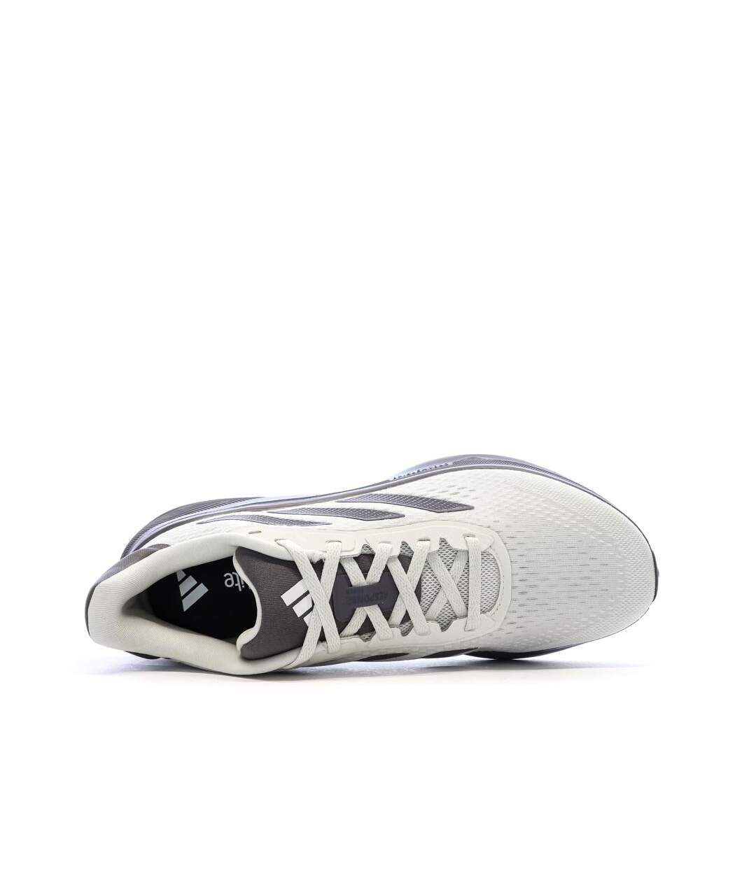 Baskets grises/blanches homme adidas response super m-4