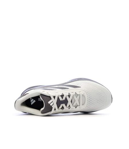 Baskets grises/blanches homme adidas response super m