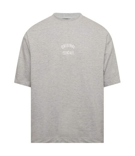 Mens Original Cotton T-shirt Grey Marl Luke