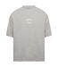 Mens Original Cotton T-shirt Grey Marl Luke-1