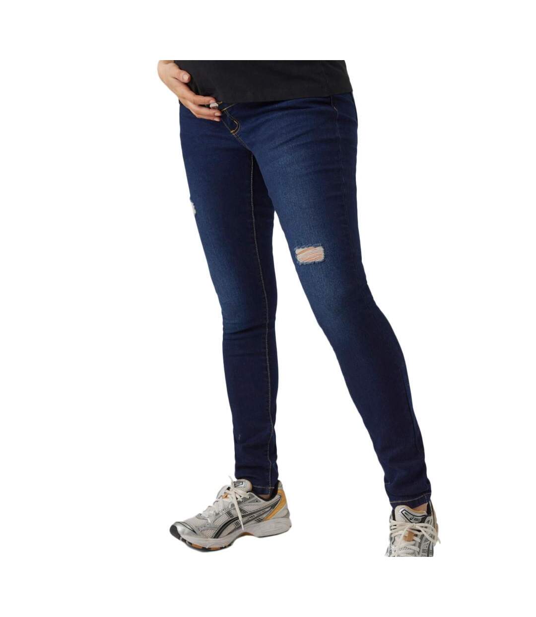 Jean de Grossesse Skinny Bleu Femme Vero Moda Marternity Pband - L-1