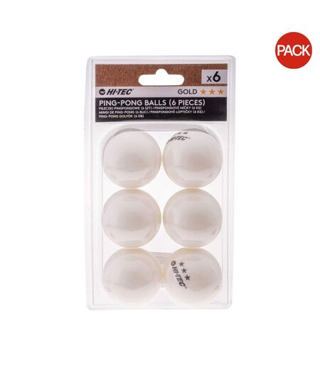 Balles De Ping-pong Bali Taille Unique Blanc Hi-Tec