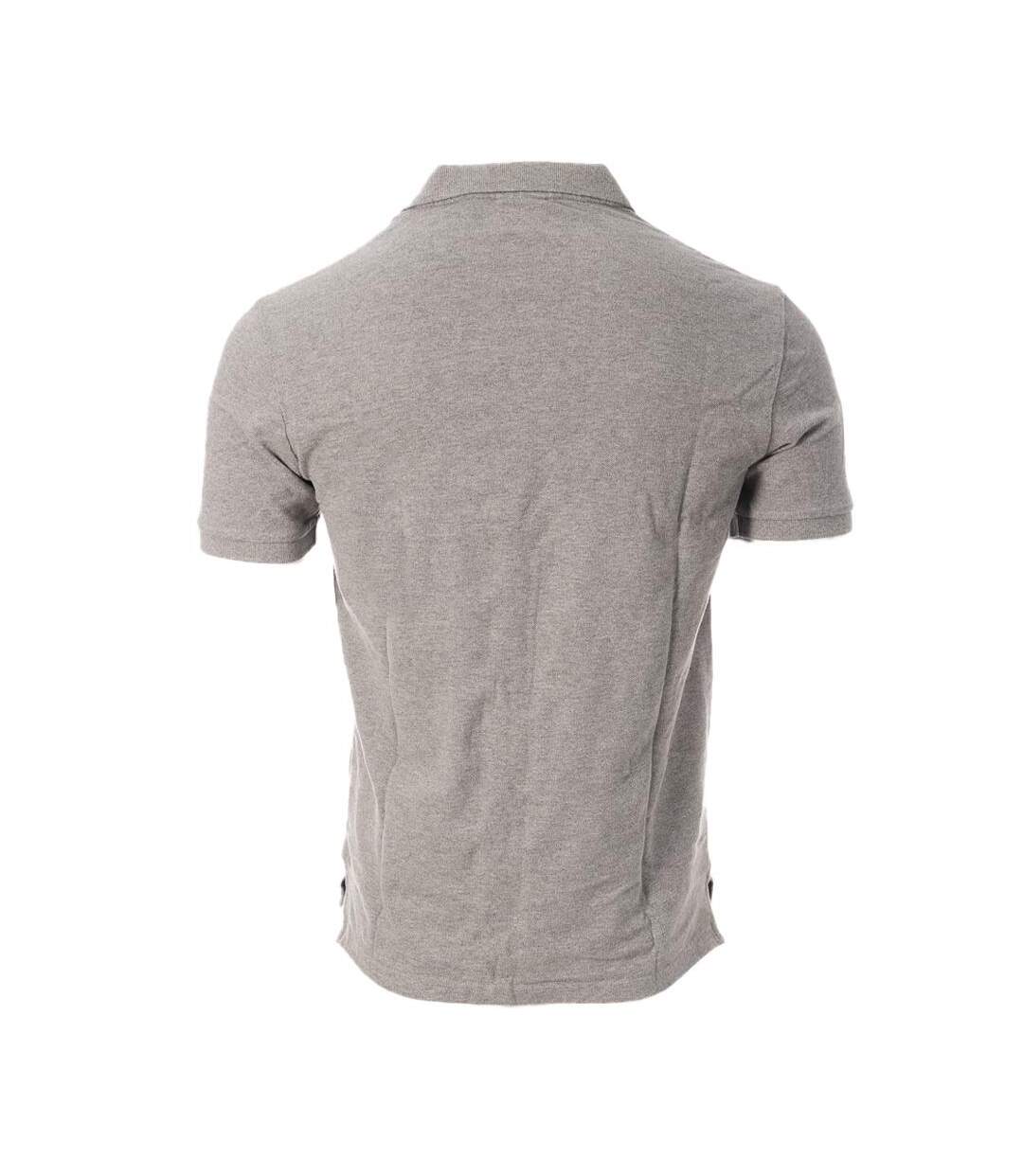 Polo gris homme superdry vint destroy - l-2