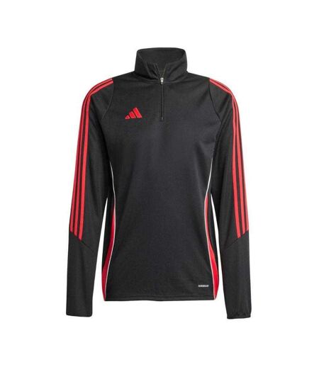 Haut Entraînement Tiro Homme Noir Rouge Adidas