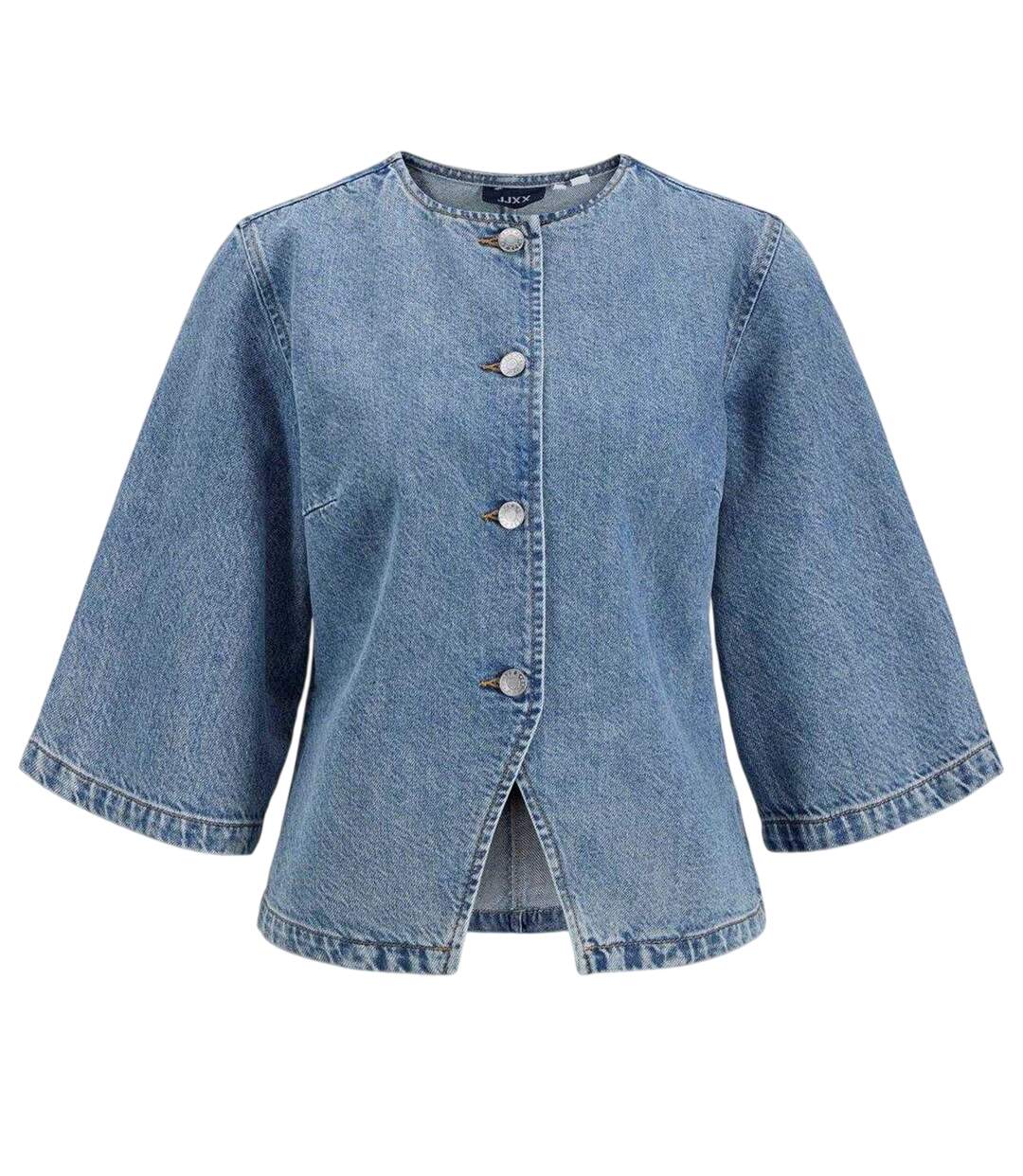 Veste-chemise Manches Larges Femme Bleu JJXX-1
