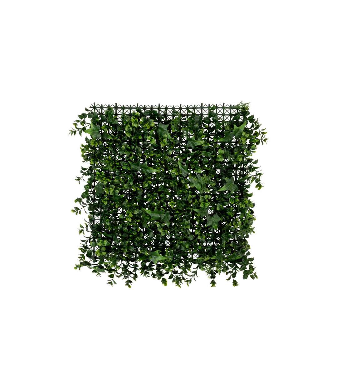 Carré Végétal Artificiel Herbe Izy 50cm Vert-1