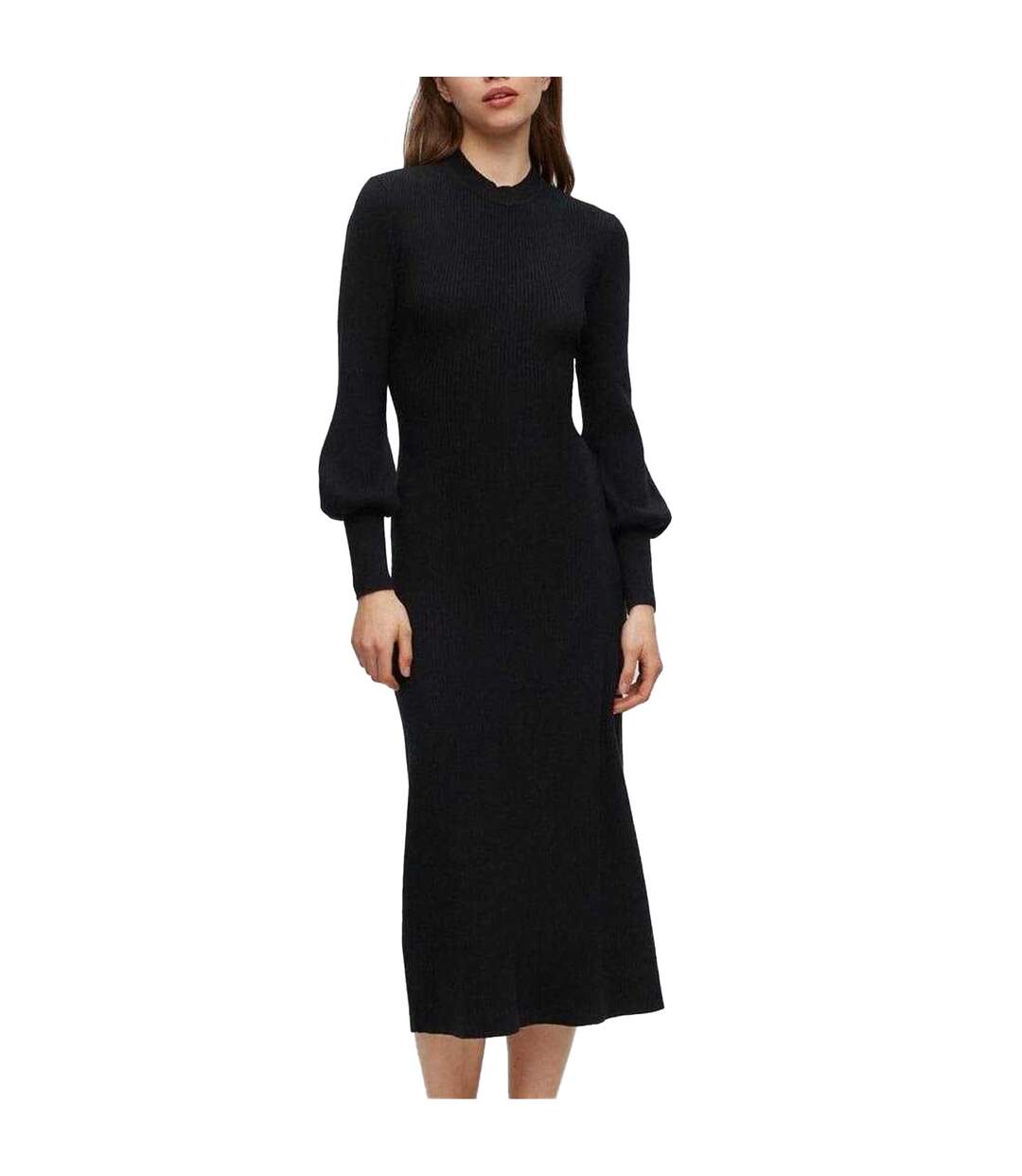 Womens/ladies Slopenny Dress Black Hugo-1