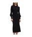 Womens/ladies Slopenny Dress Black Hugo-1