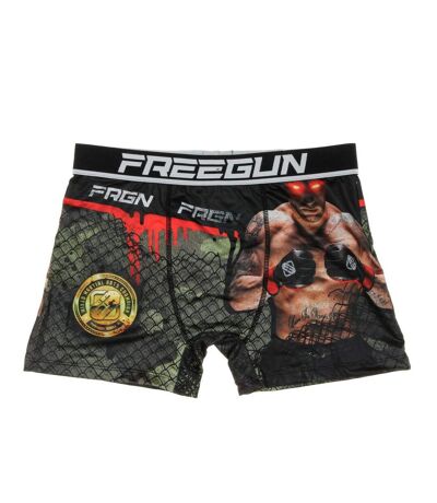 Boxer noir homme freegun mma - l
