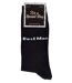 Black Novelty Wedding Socks for Men