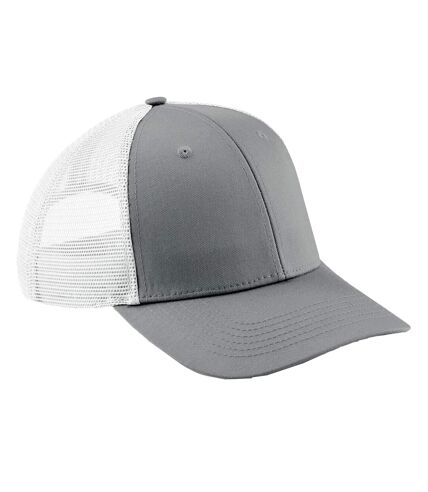 Beechfield Urbanwear Trucker Cap (Light Grey/White)