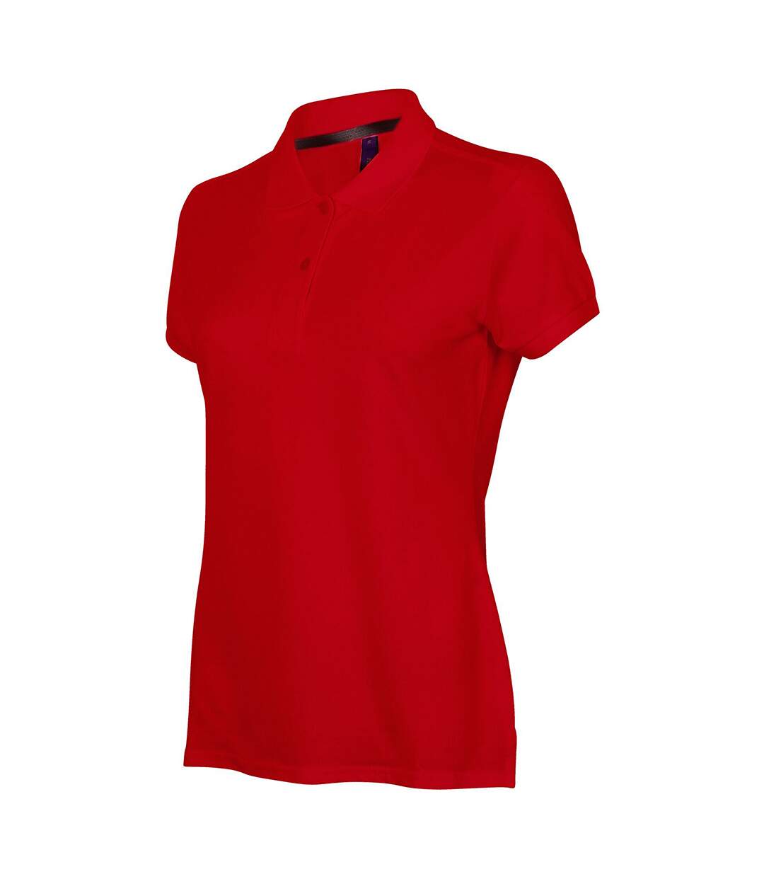 Polo uni femme rouge Henbury