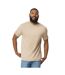 Mens cotton lightweight t-shirt sand Gildan-1