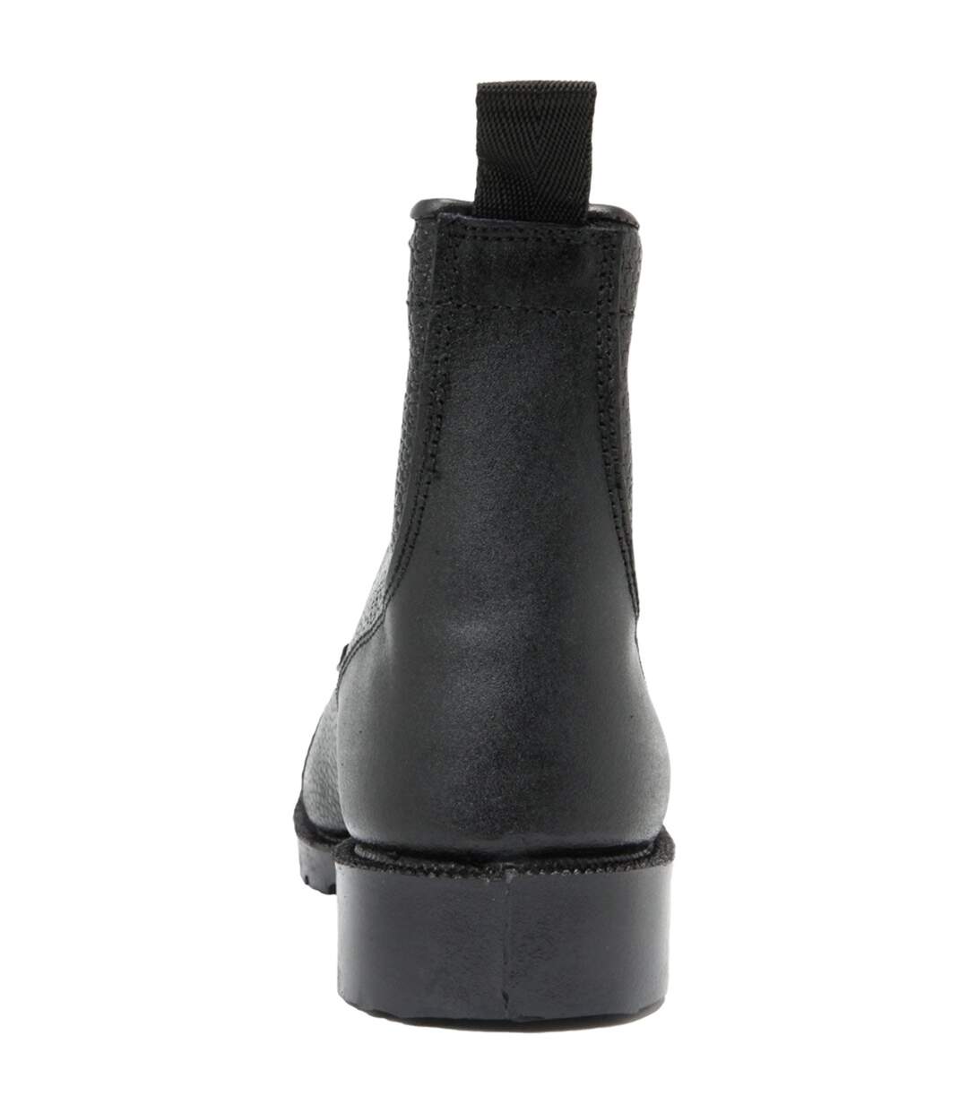 Bottines En Cuir Homme Noir Grafters-2