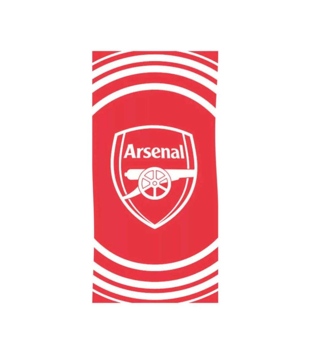 Serviette rouge mixte sport zone arsenal-1