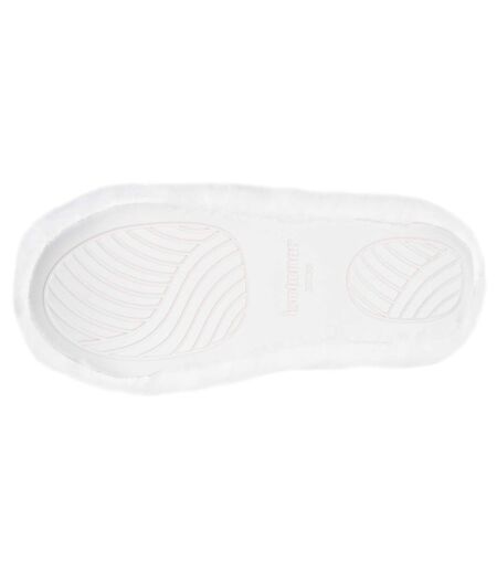 Isotoner Chaussons extra-light Bottillons femme imitation fourrure, semelle gomme antidérapante