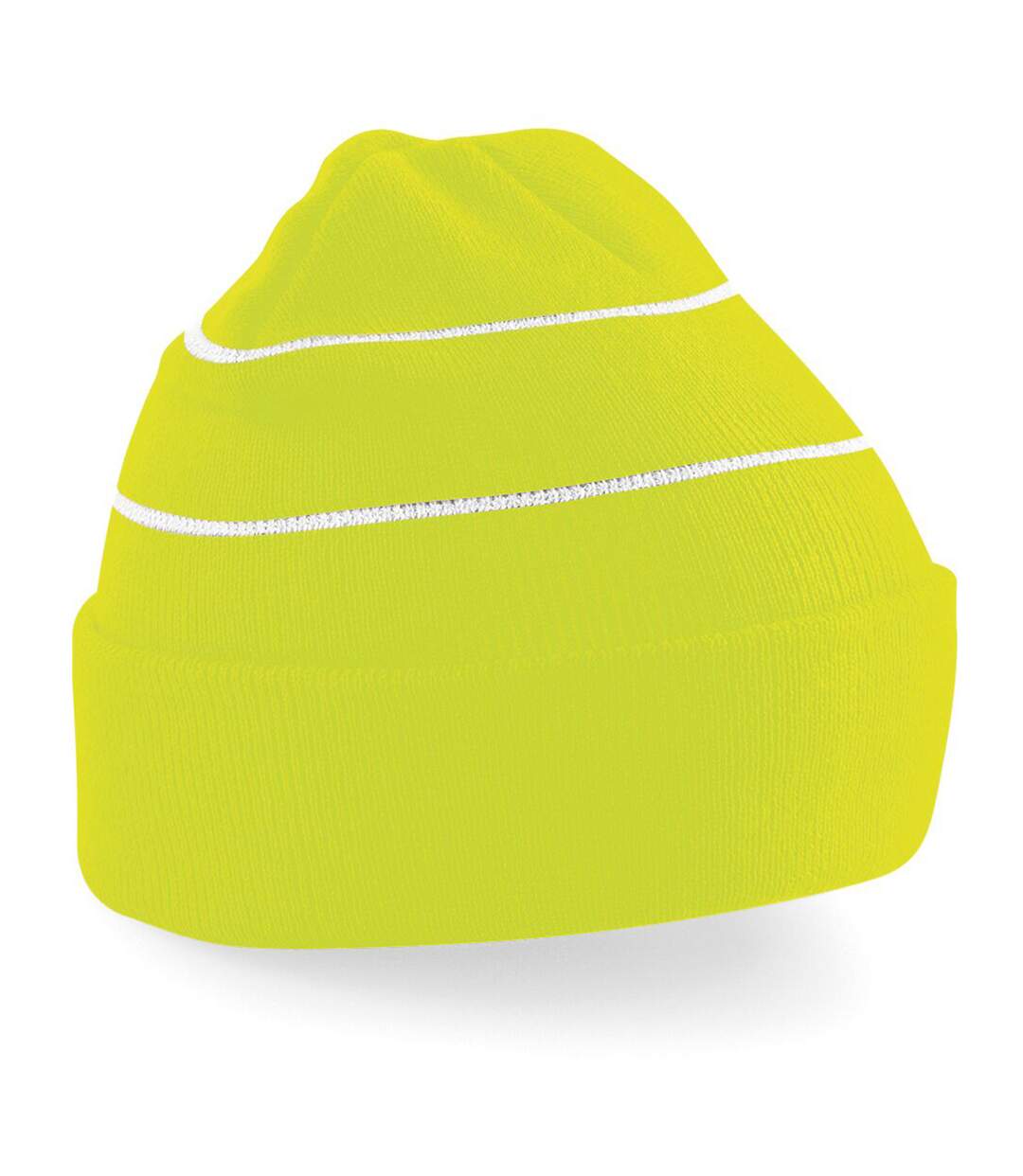 Bonnet haute visibilité adulte unisexe jaune fluo Beechfield