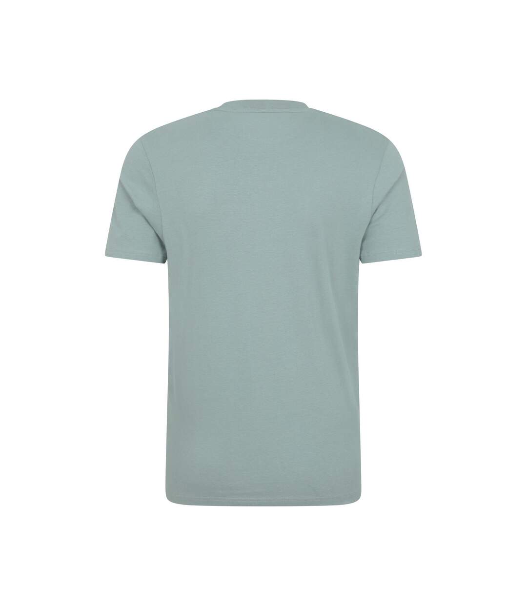 Mens St Davids Printed Organic T-shirt Pale Green Mountain Warehouse-2