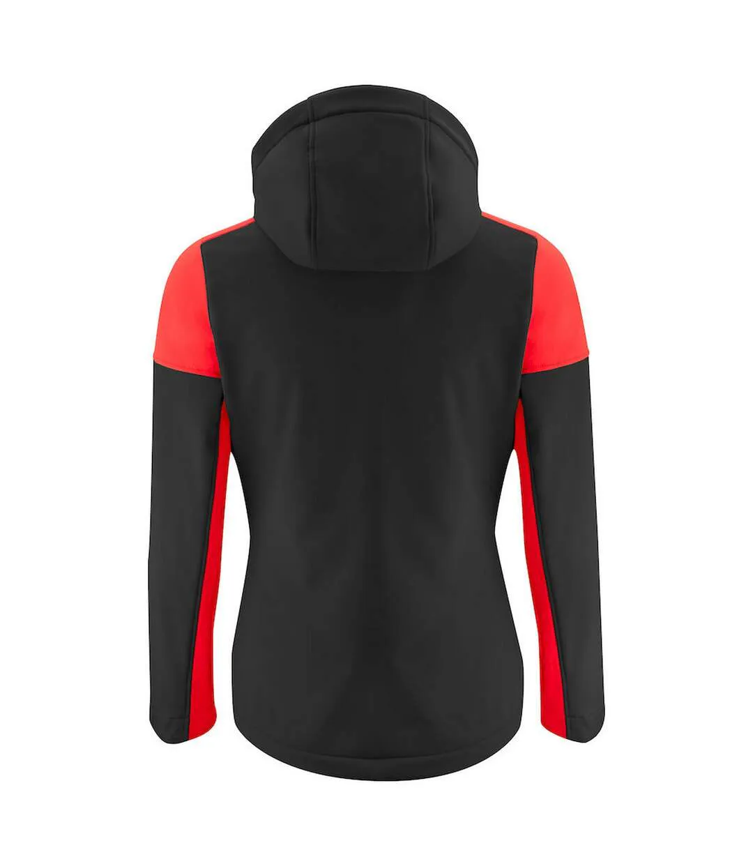Veste Softshell Prime Femme Noir Rouge Printer-2