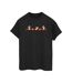 Disney Womens/Ladies Winnie The Pooh Hunny Line Cotton Boyfriend T-Shirt (Noir) - UTBI47479-1