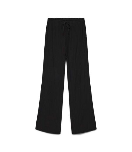 Pantalon fluide noir femme vero moda stonie
